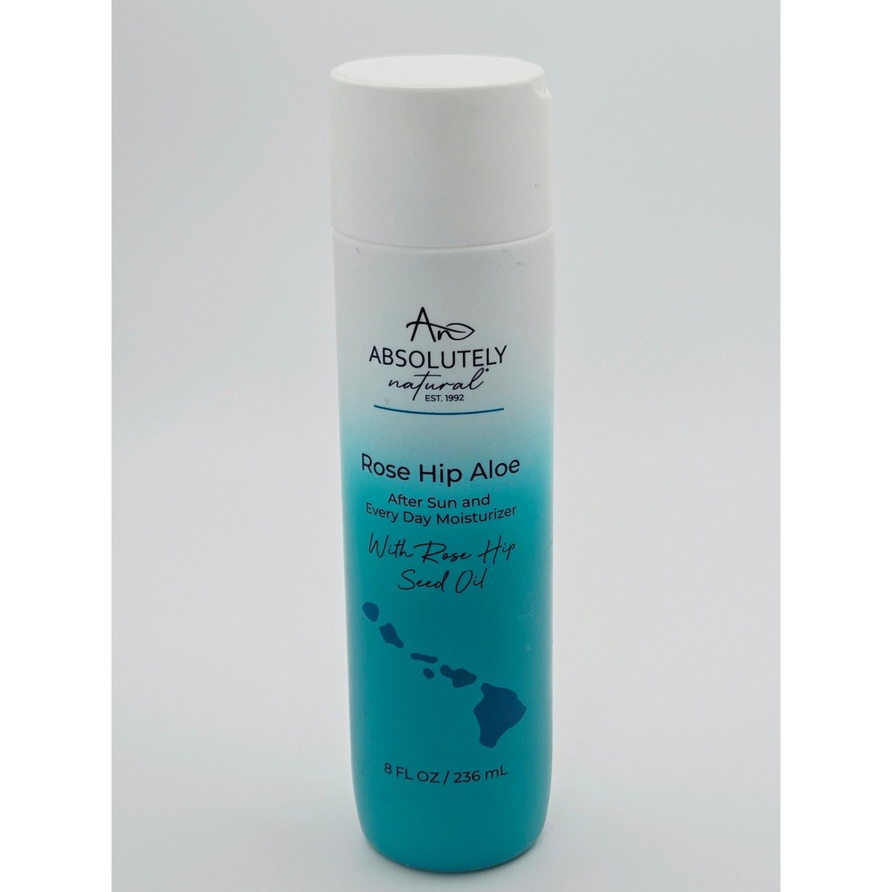 Absolutely Natural Rose Hip Aloe After Sun Every Day Moisturizer 8 fl oz New